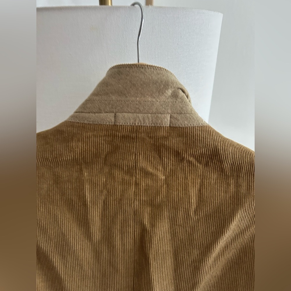 Vintage DOCKERS Blazer Preppy Old Money 44R Tan Corduroy Classiccore 90s - Picture 6 of 14